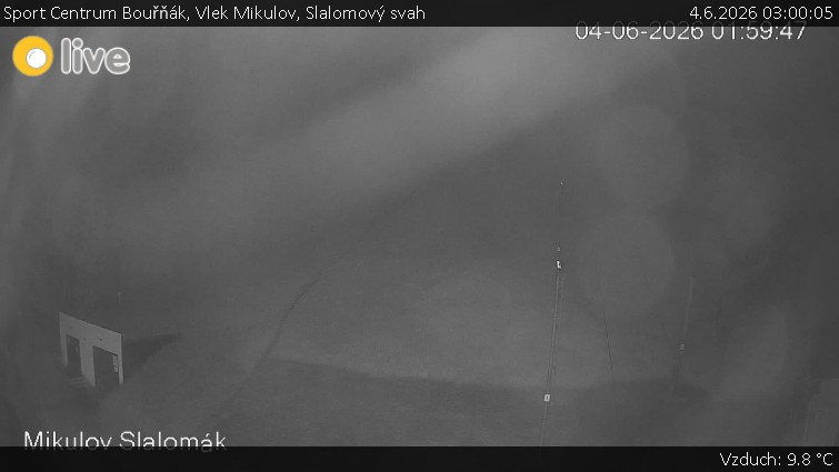 Sport Centrum Bouřňák - Vlek Mikulov, Slalomový svah - 4.6.2026 v 03:00