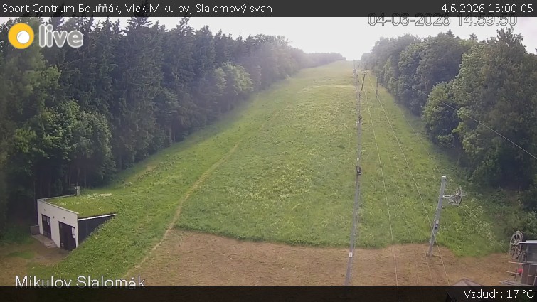 Sport Centrum Bouřňák - Vlek Mikulov, Slalomový svah - 4.6.2026 v 15:00