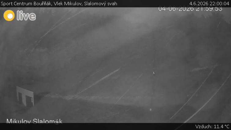 Sport Centrum Bouřňák - Vlek Mikulov, Slalomový svah - 4.6.2026 v 22:00