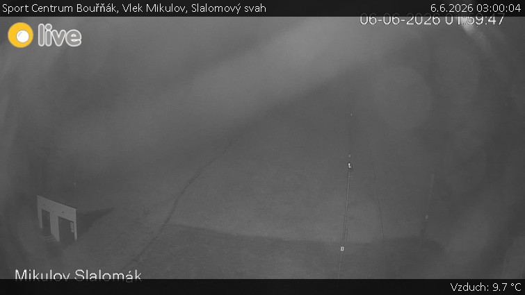 Sport Centrum Bouřňák - Vlek Mikulov, Slalomový svah - 6.6.2026 v 03:00