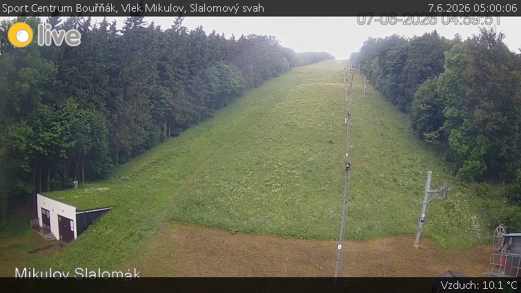 Sport Centrum Bouřňák - Vlek Mikulov, Slalomový svah - 7.6.2026 v 05:00