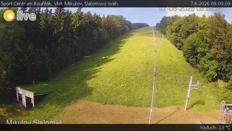 Sport Centrum Bouřňák - Vlek Mikulov, Slalomový svah - 7.6.2026 v 09:00