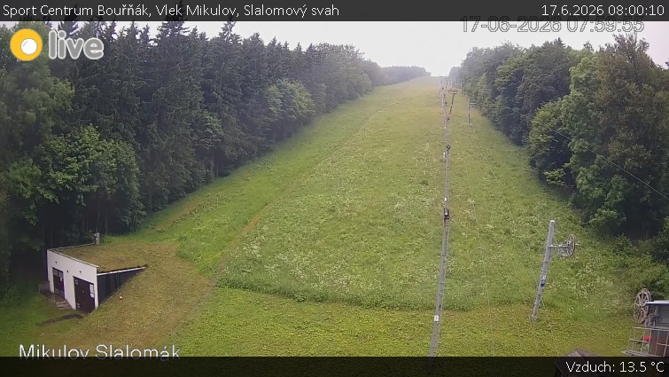Sport Centrum Bouřňák - Vlek Mikulov, Slalomový svah - 17.6.2026 v 08:00
