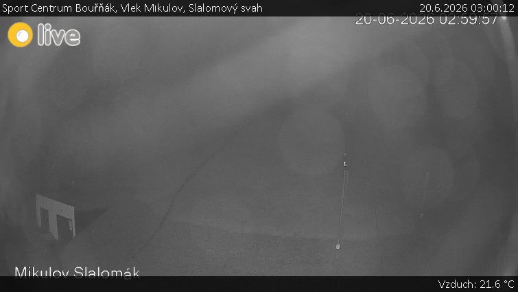 Sport Centrum Bouřňák - Vlek Mikulov, Slalomový svah - 20.6.2026 v 03:00