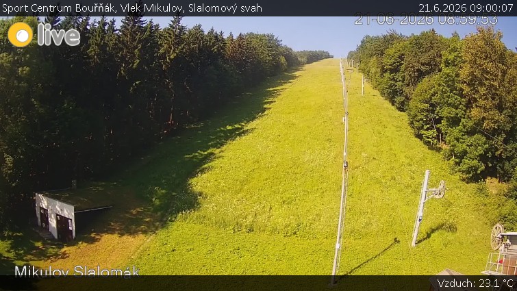 Sport Centrum Bouřňák - Vlek Mikulov, Slalomový svah - 21.6.2026 v 09:00