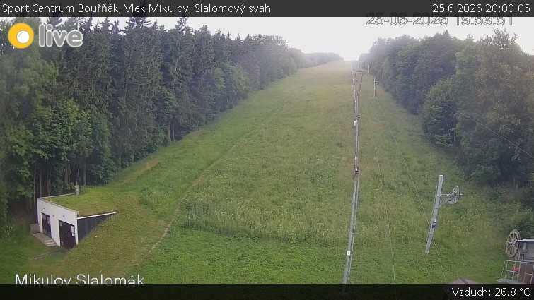 Sport Centrum Bouřňák - Vlek Mikulov, Slalomový svah - 25.6.2026 v 20:00