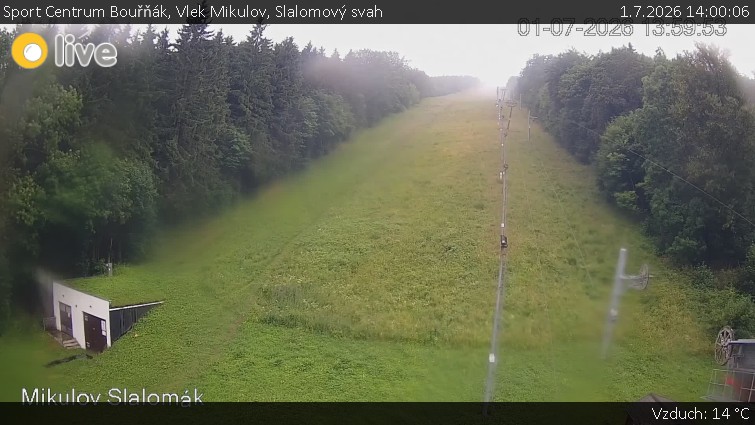 Sport Centrum Bouřňák - Vlek Mikulov, Slalomový svah - 1.7.2026 v 14:00