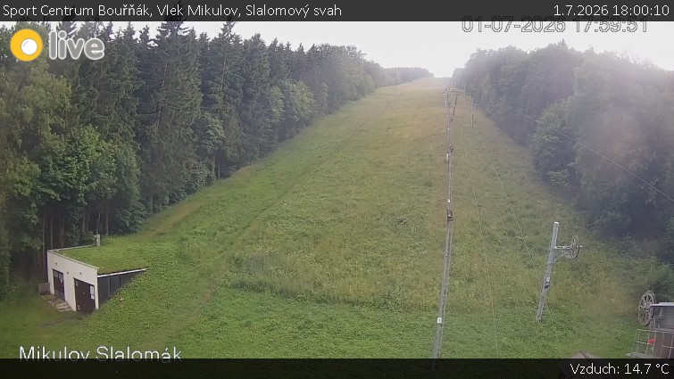 Sport Centrum Bouřňák - Vlek Mikulov, Slalomový svah - 1.7.2026 v 18:00