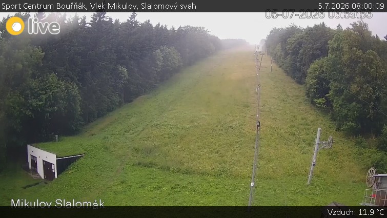 Sport Centrum Bouřňák - Vlek Mikulov, Slalomový svah - 5.7.2026 v 08:00