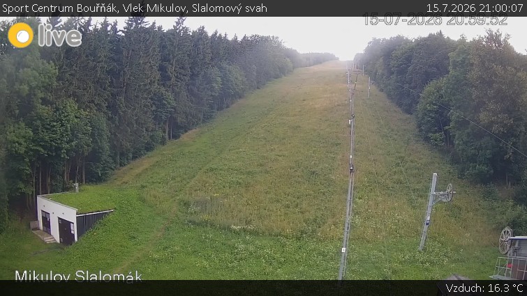 Sport Centrum Bouřňák - Vlek Mikulov, Slalomový svah - 15.7.2026 v 21:00