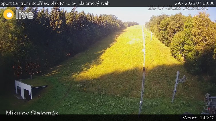 Sport Centrum Bouřňák - Vlek Mikulov, Slalomový svah - 29.7.2026 v 07:00