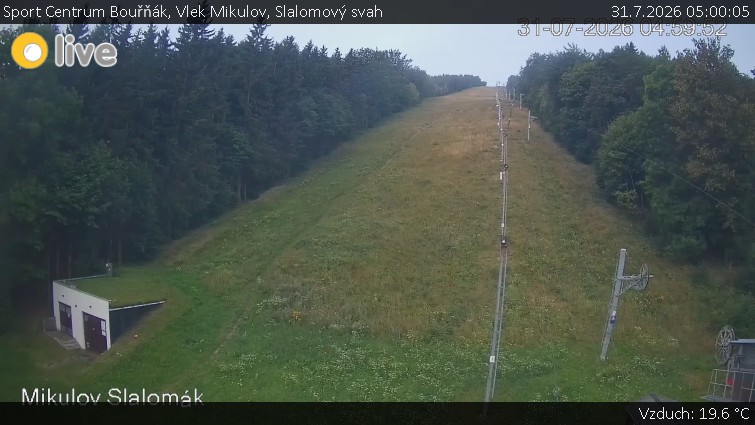 Sport Centrum Bouřňák - Vlek Mikulov, Slalomový svah - 31.7.2026 v 05:00