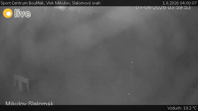 Sport Centrum Bouřňák - Vlek Mikulov, Slalomový svah - 1.8.2026 v 04:00