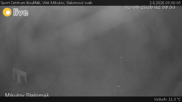 Sport Centrum Bouřňák - Vlek Mikulov, Slalomový svah - 2.8.2026 v 03:00