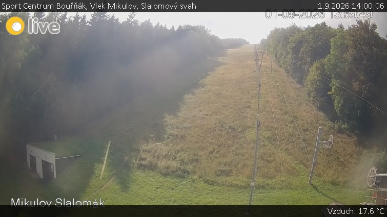Sport Centrum Bouřňák - Vlek Mikulov, Slalomový svah - 1.9.2026 v 14:00
