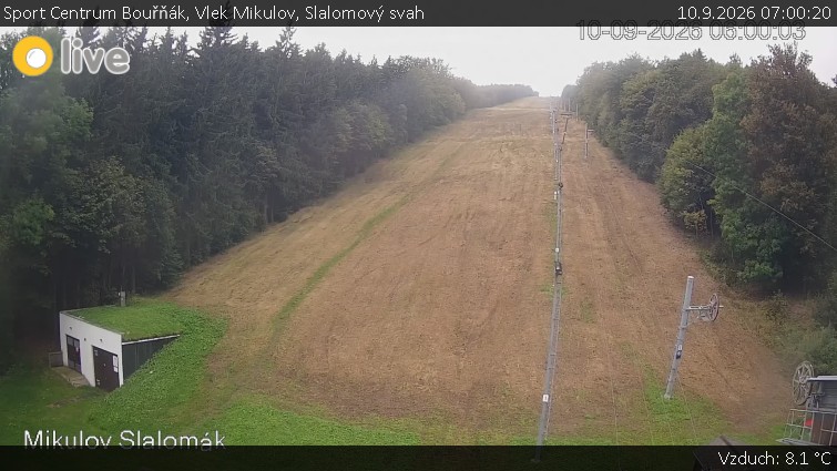Sport Centrum Bouřňák - Vlek Mikulov, Slalomový svah - 10.9.2026 v 07:00