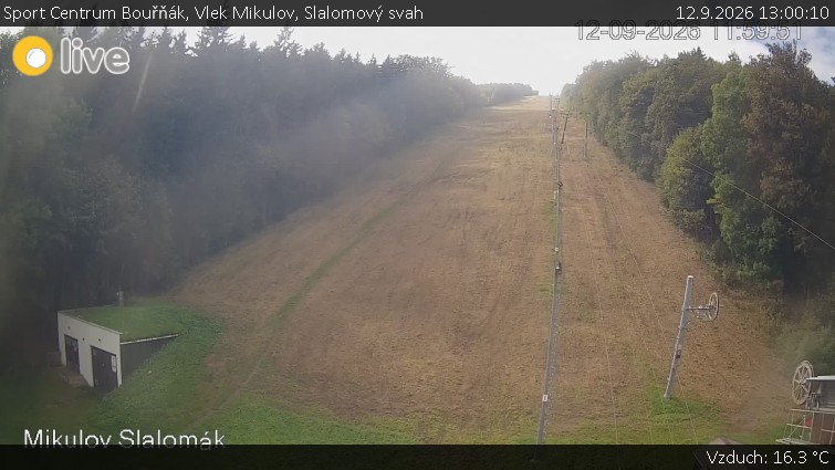 Sport Centrum Bouřňák - Vlek Mikulov, Slalomový svah - 12.9.2026 v 13:00