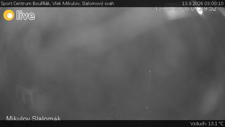 Sport Centrum Bouřňák - Vlek Mikulov, Slalomový svah - 13.9.2026 v 03:00