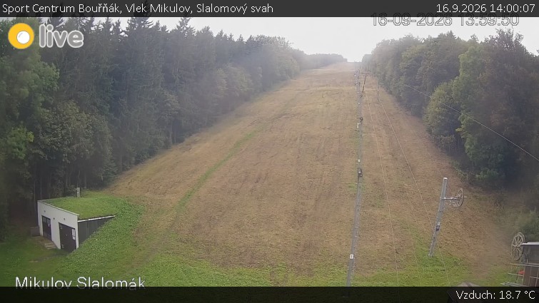 Sport Centrum Bouřňák - Vlek Mikulov, Slalomový svah - 16.9.2026 v 14:00