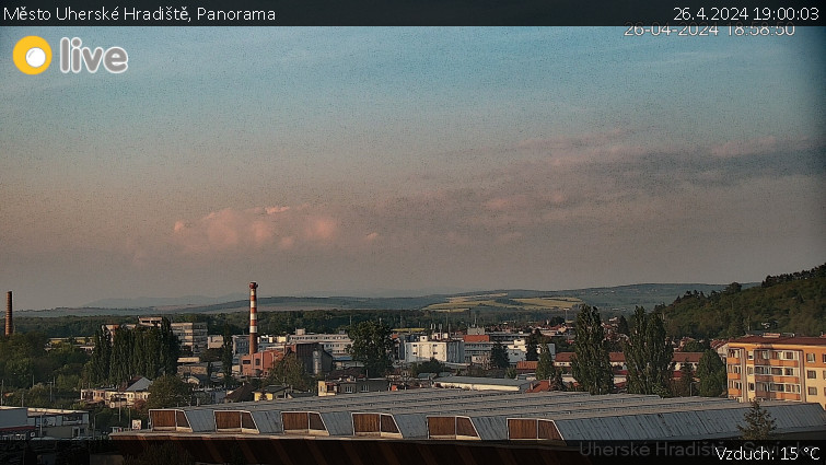 Město Uherské Hradiště - Panorama - 26.4.2024 v 19:00