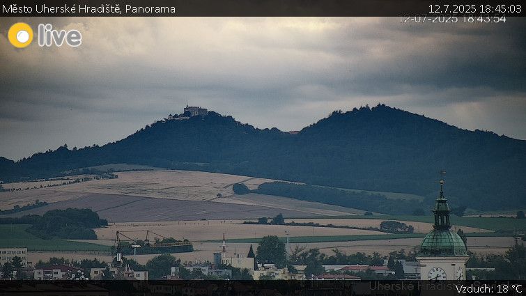 Město Uherské Hradiště - Panorama - 12.7.2025 v 18:45