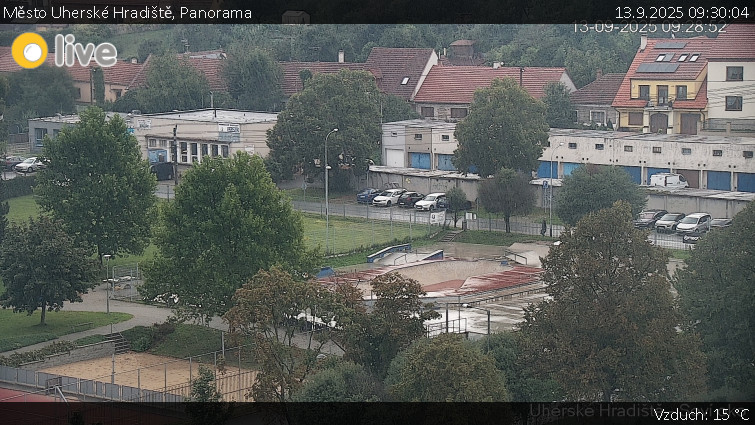 Město Uherské Hradiště - Panorama - 13.9.2025 v 09:30 Město Uherské Hradiště - Panorama - 13.9.2025 v 09:30