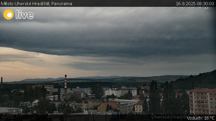 Město Uherské Hradiště - Panorama - 16.9.2025 v 08:30