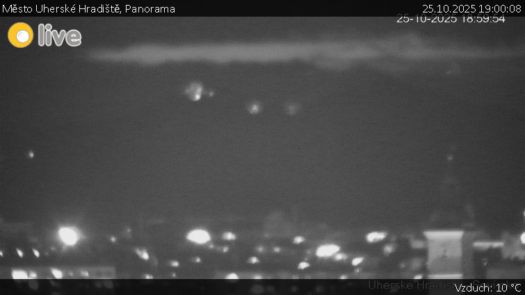 Město Uherské Hradiště - Panorama - 25.10.2025 v 19:00 Město Uherské Hradiště - Panorama - 25.10.2025 v 19:00