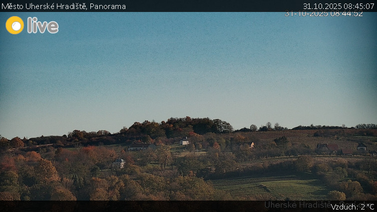 Město Uherské Hradiště - Panorama - 31.10.2025 v 08:45 Město Uherské Hradiště - Panorama - 31.10.2025 v 08:45