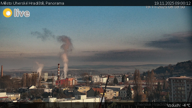 Město Uherské Hradiště - Panorama - 19.11.2025 v 09:00