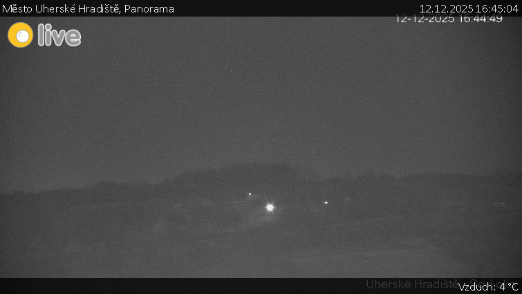 Město Uherské Hradiště - Panorama - 12.12.2025 v 16:45