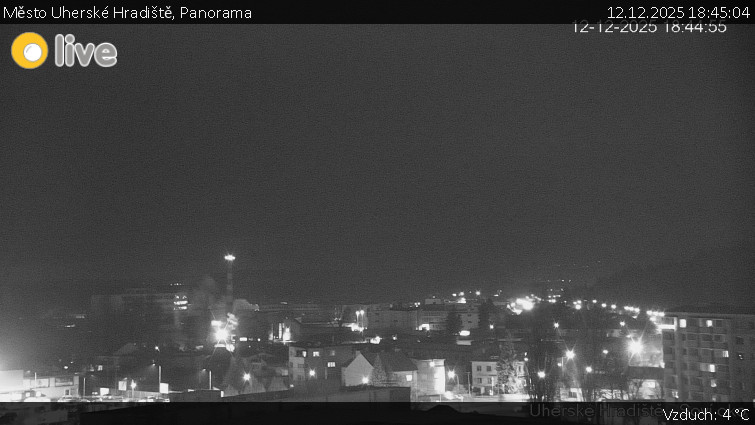 Město Uherské Hradiště - Panorama - 12.12.2025 v 18:45
