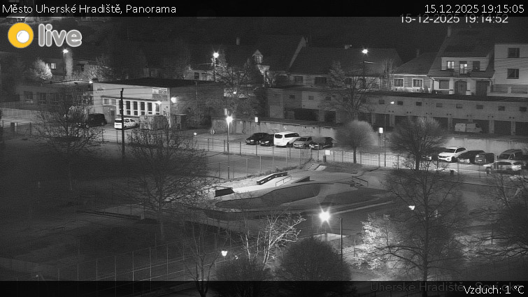 Město Uherské Hradiště - Panorama - 15.12.2025 v 19:15