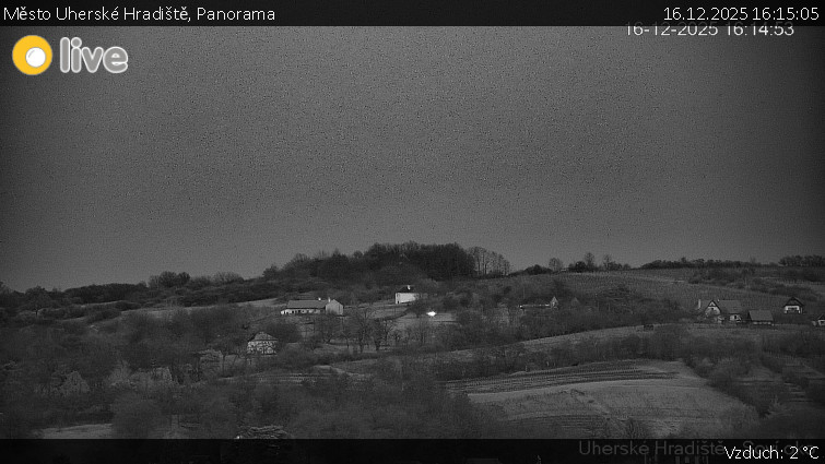 Město Uherské Hradiště - Panorama - 16.12.2025 v 16:15