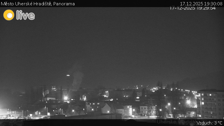 Město Uherské Hradiště - Panorama - 17.12.2025 v 19:30