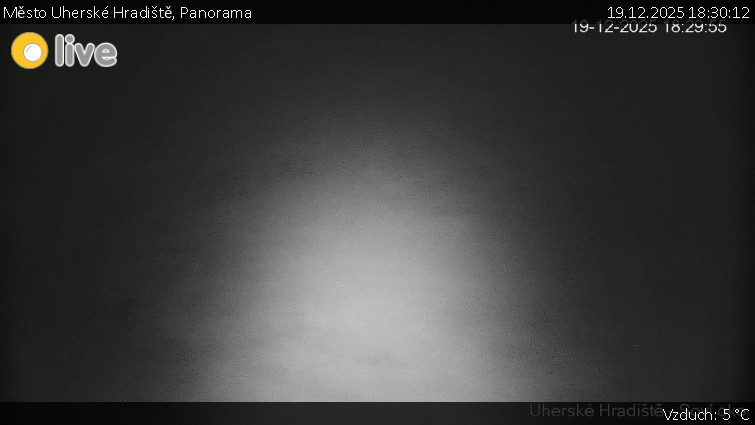 Město Uherské Hradiště - Panorama - 19.12.2025 v 18:30
