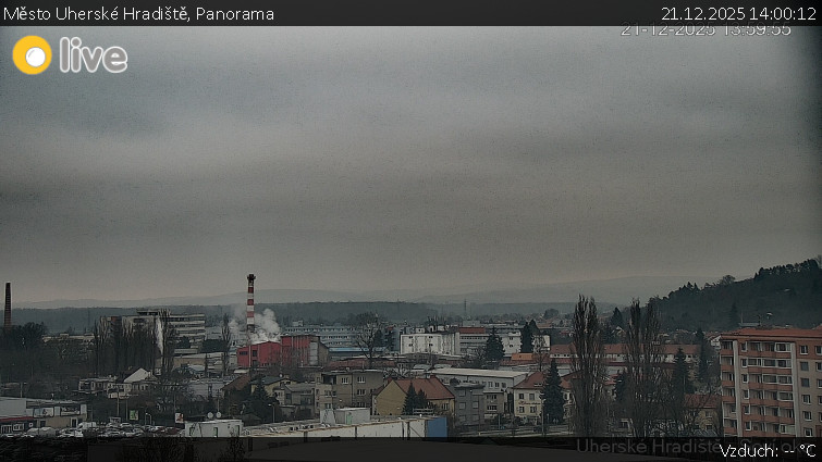 Město Uherské Hradiště - Panorama - 21.12.2025 v 14:00