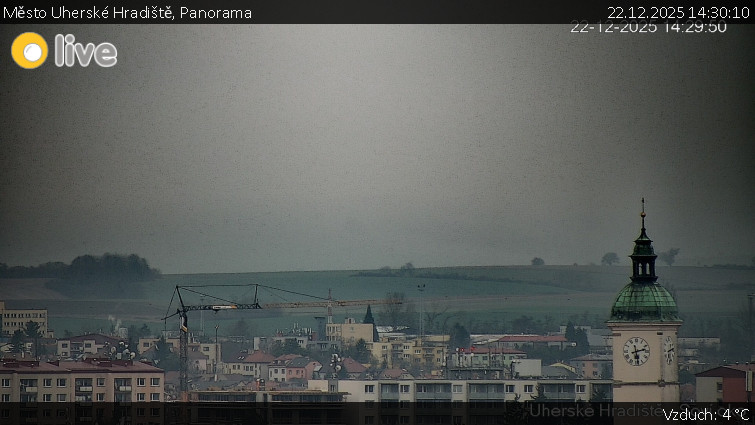 Město Uherské Hradiště - Panorama - 22.12.2025 v 14:30
