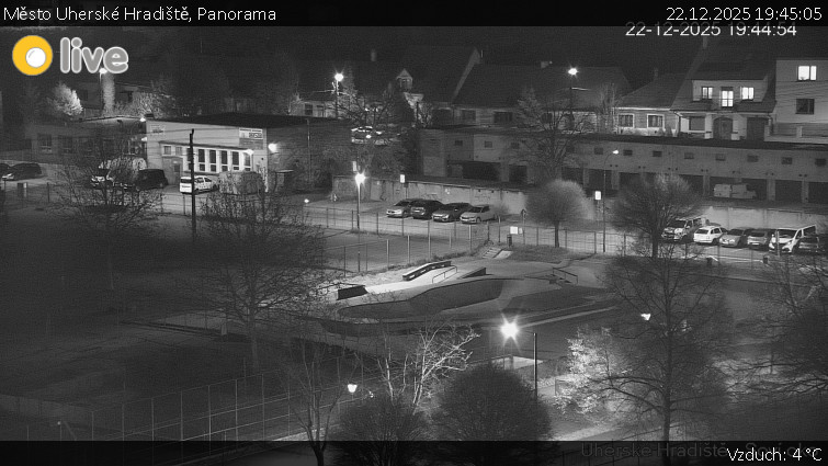Město Uherské Hradiště - Panorama - 22.12.2025 v 19:45