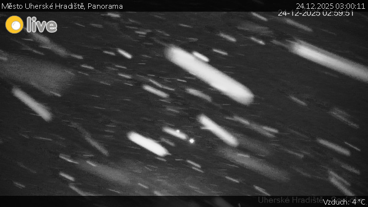 Město Uherské Hradiště - Panorama - 24.12.2025 v 03:00