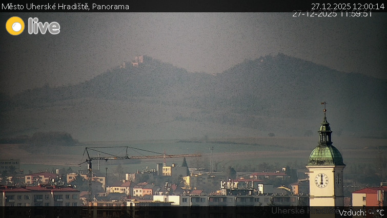 Město Uherské Hradiště - Panorama - 27.12.2025 v 12:00