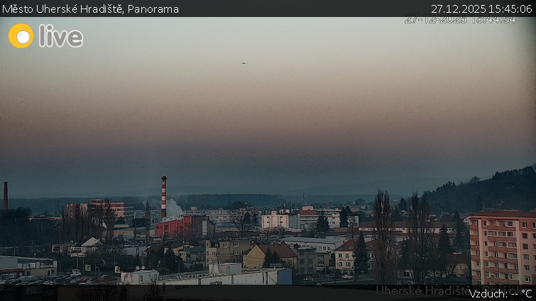Město Uherské Hradiště - Panorama - 27.12.2025 v 15:45