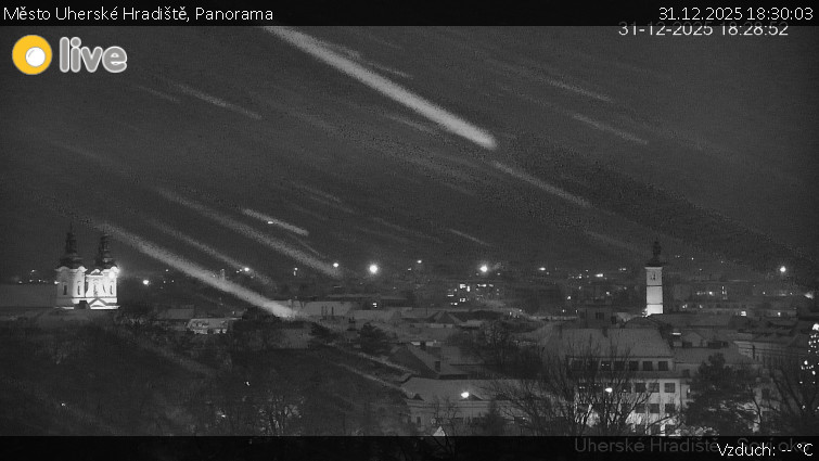 Město Uherské Hradiště - Panorama - 31.12.2025 v 18:30