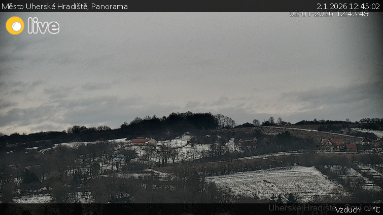 Město Uherské Hradiště - Panorama - 2.1.2026 v 12:45