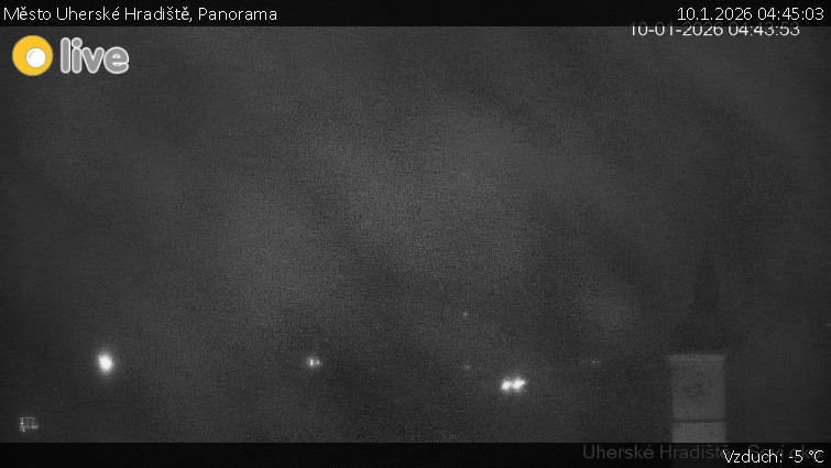 Město Uherské Hradiště - Panorama - 10.1.2026 v 04:45
