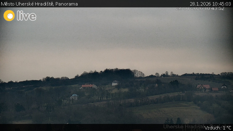 Město Uherské Hradiště - Panorama - 28.1.2026 v 10:45