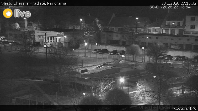 Město Uherské Hradiště - Panorama - 30.1.2026 v 23:15