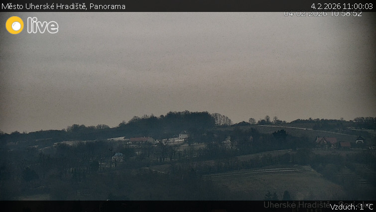 Město Uherské Hradiště - Panorama - 4.2.2026 v 11:00