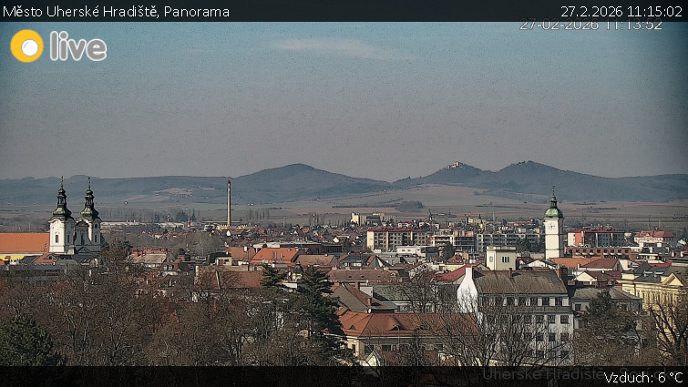 Město Uherské Hradiště - Panorama - 27.2.2026 v 11:15