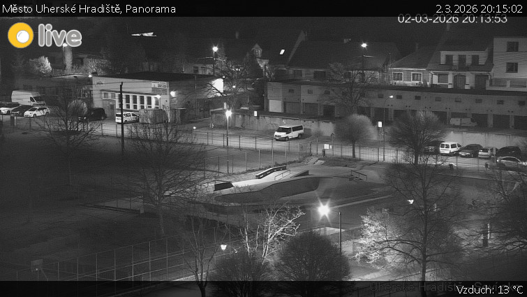 Město Uherské Hradiště - Panorama - 2.3.2026 v 20:15